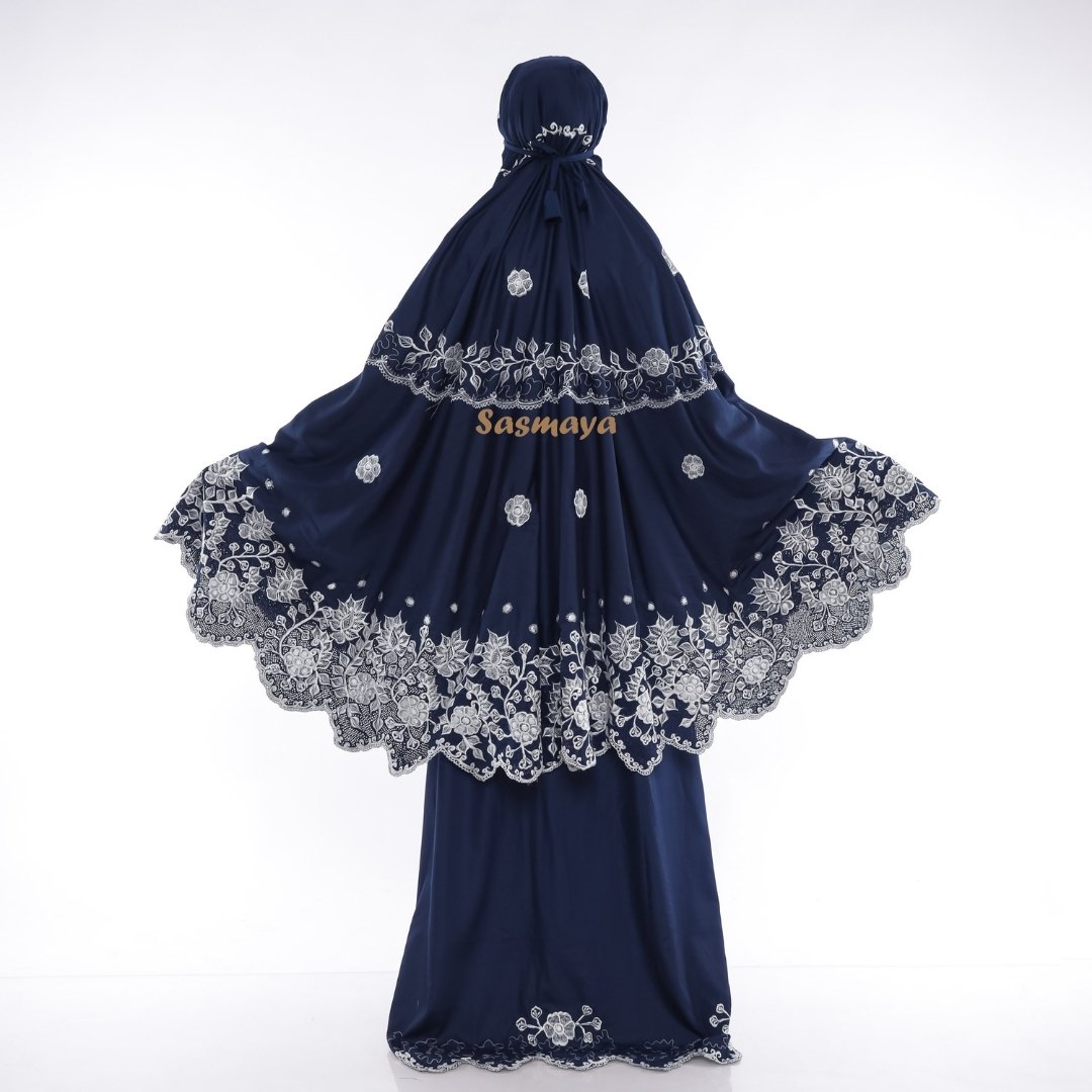 Bundo Kanduang Mukena - Navy - Image 6