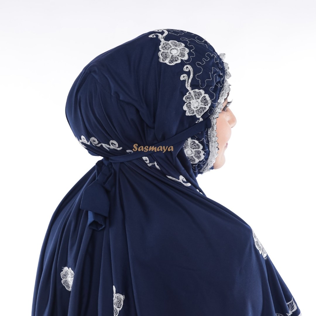 Bundo Kanduang Mukena - Navy - Image 5