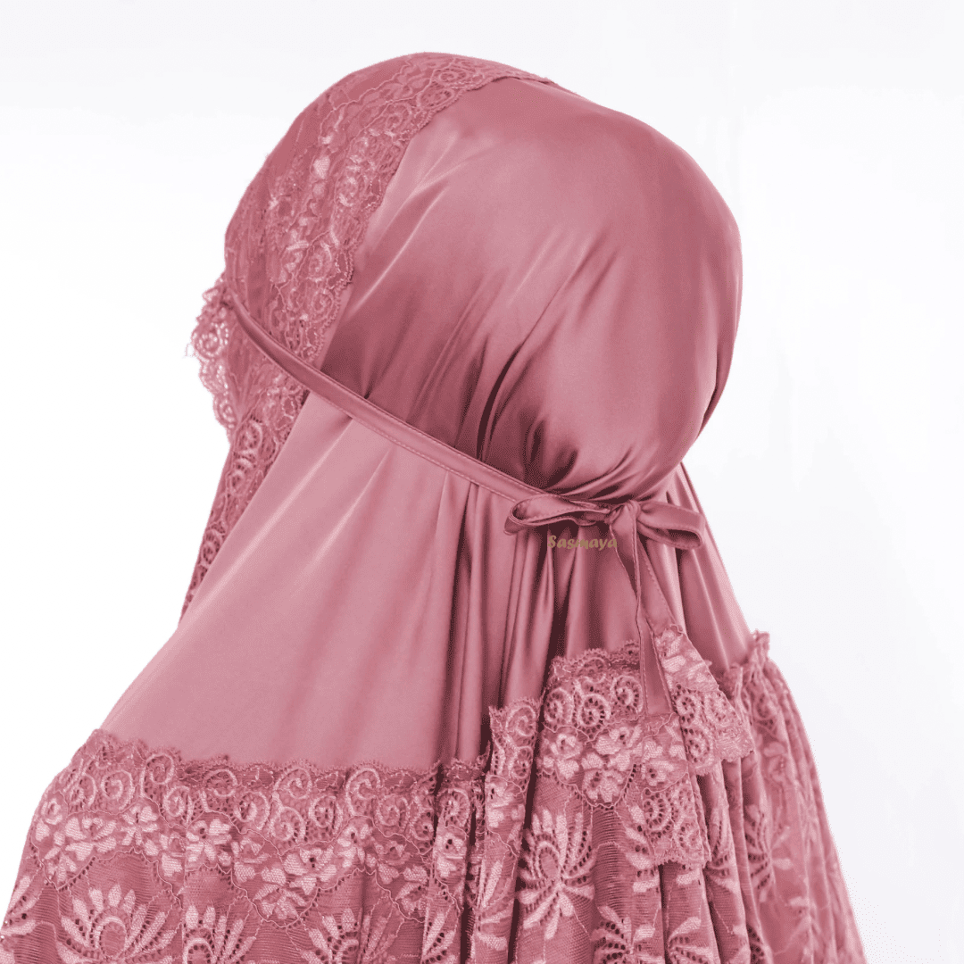 Mukena Eshal - Burgundy - Image 5