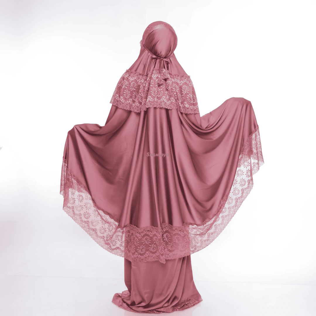 Mukena Eshal - Burgundy - Image 7