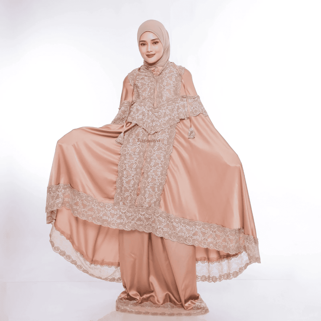 Mukena Eshal - Brown - Image 6