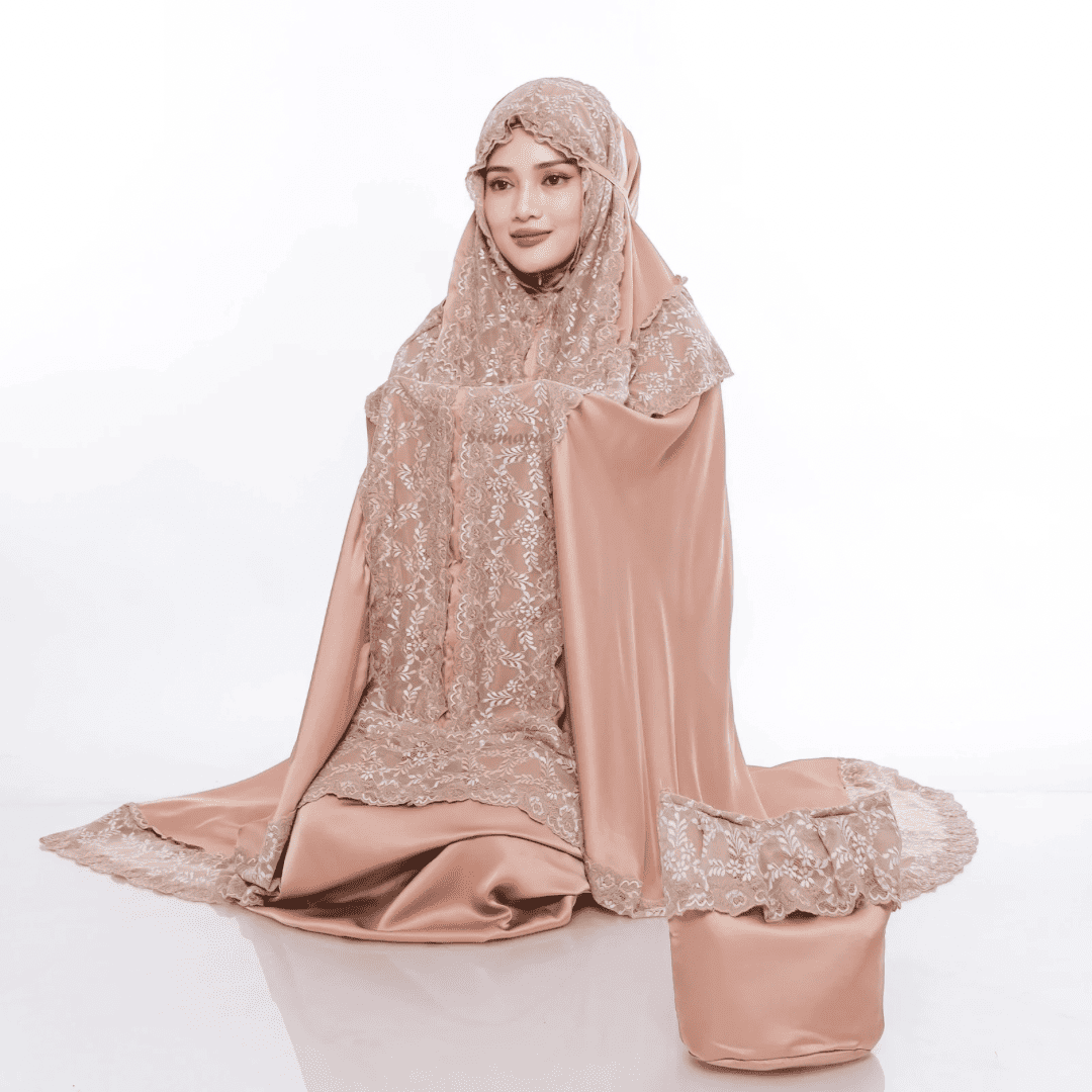 Mukena Eshal - Brown - Image 5