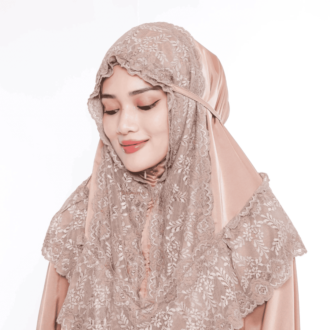 Mukena Eshal - Brown - Image 4