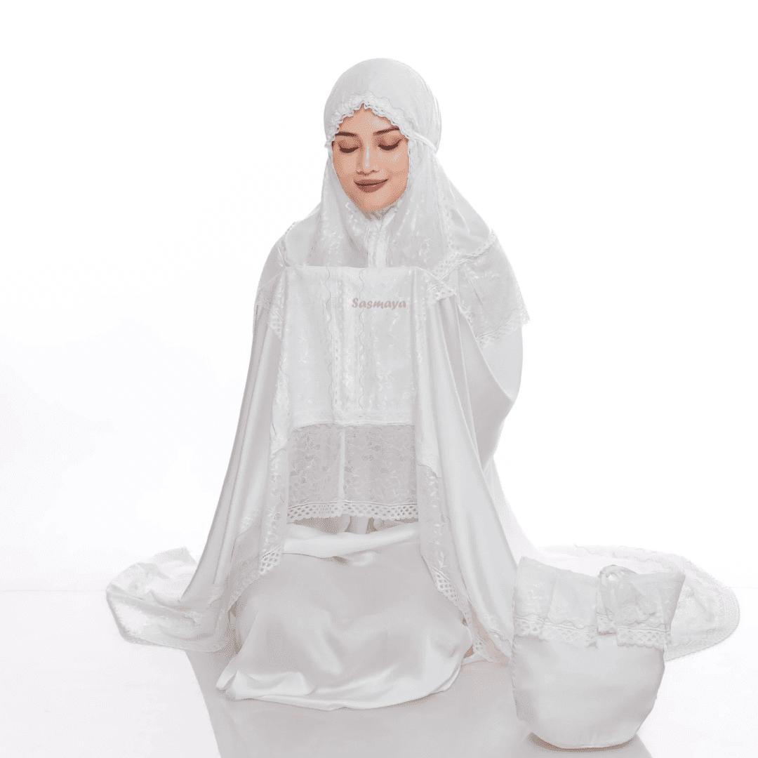 Mukena Eshal - White - Image 5